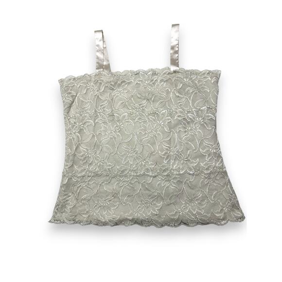 Coldwater Creek ivory Lace Camisole Women's Size Small - Picture 2 of 6